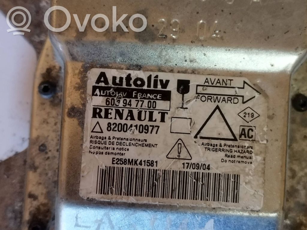 Renault Laguna II Airbag control unit/module 