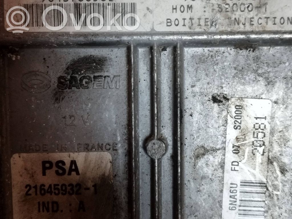Citroen Xsara Engine control unit/module 