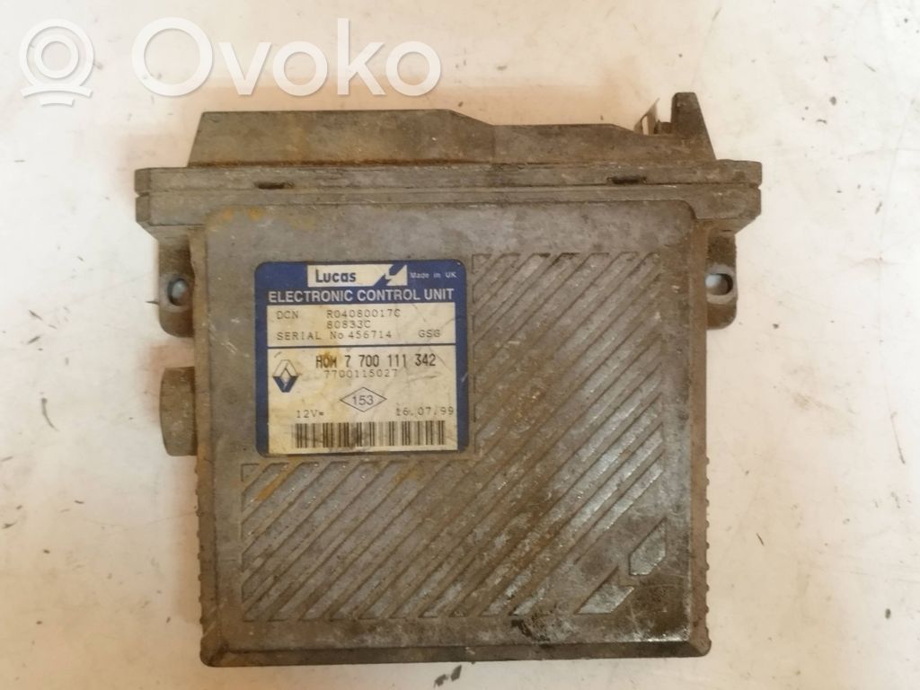 Renault Megane I Engine control unit/module 