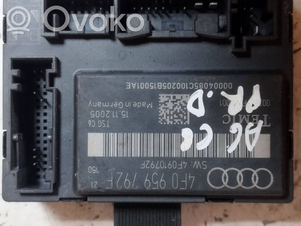 Door control unit/module   4F0959792E,4F0910792E