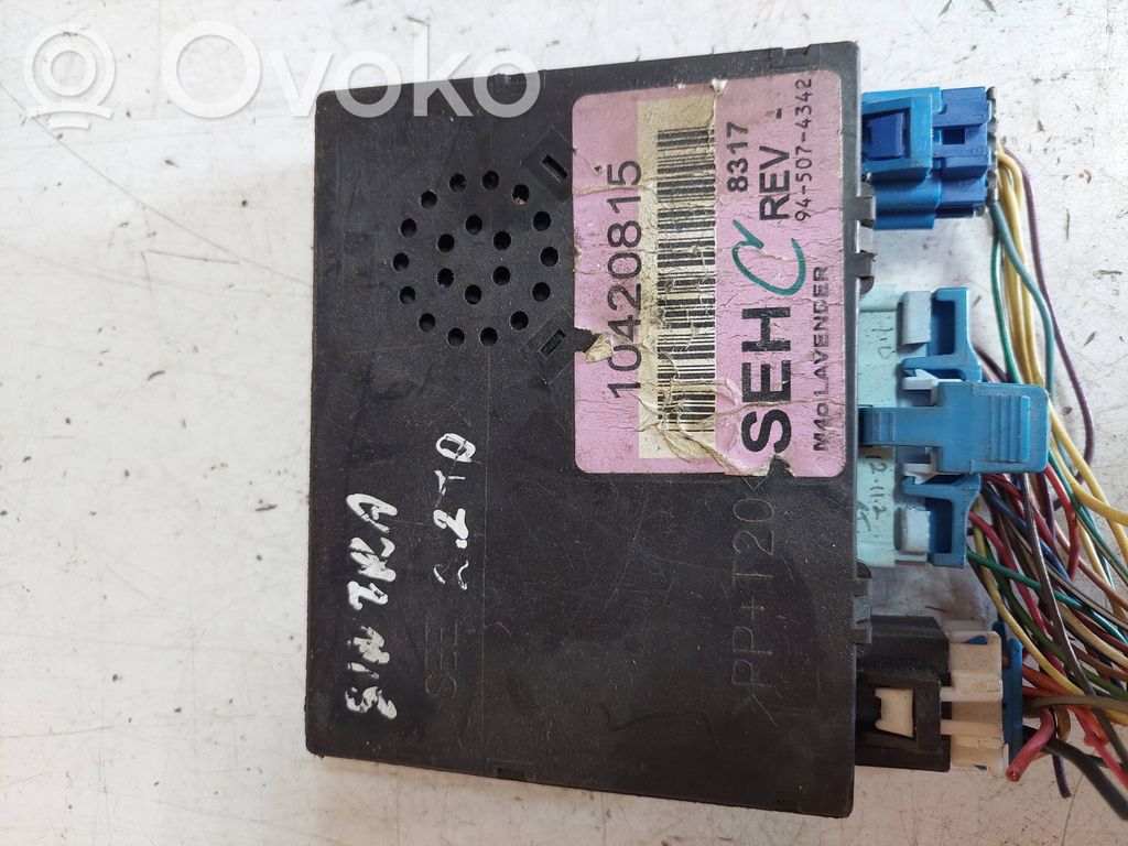 Opel Sintra Module confort 