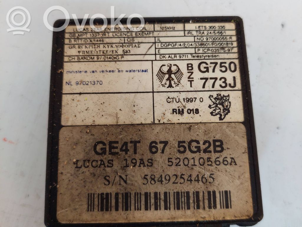 Mazda 626 Unitate/modul comandă imobilizator 