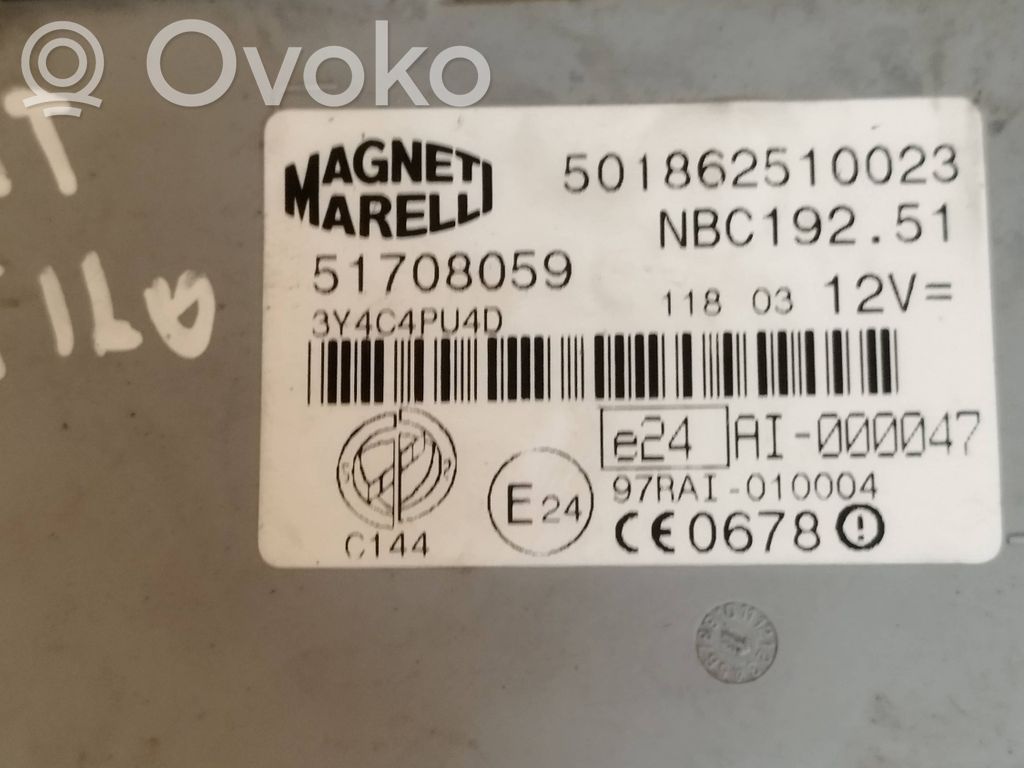 Fiat Stilo Fuse box set 
