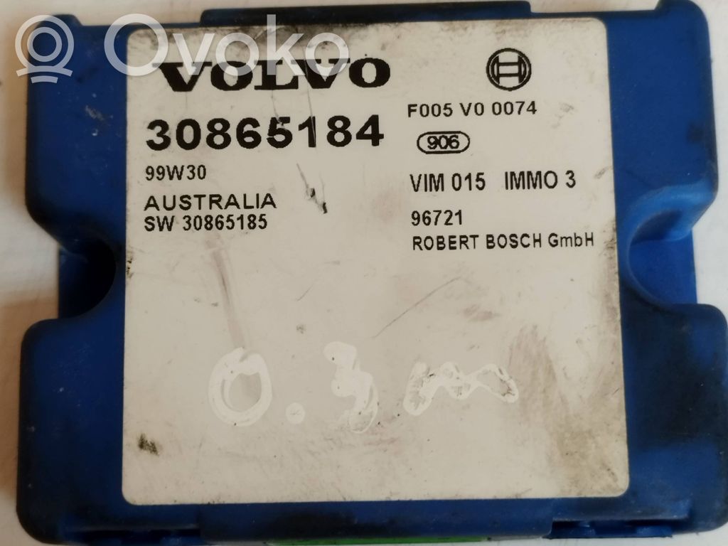 Volvo S40, V40 Moduł / Sterownik immobilizera 