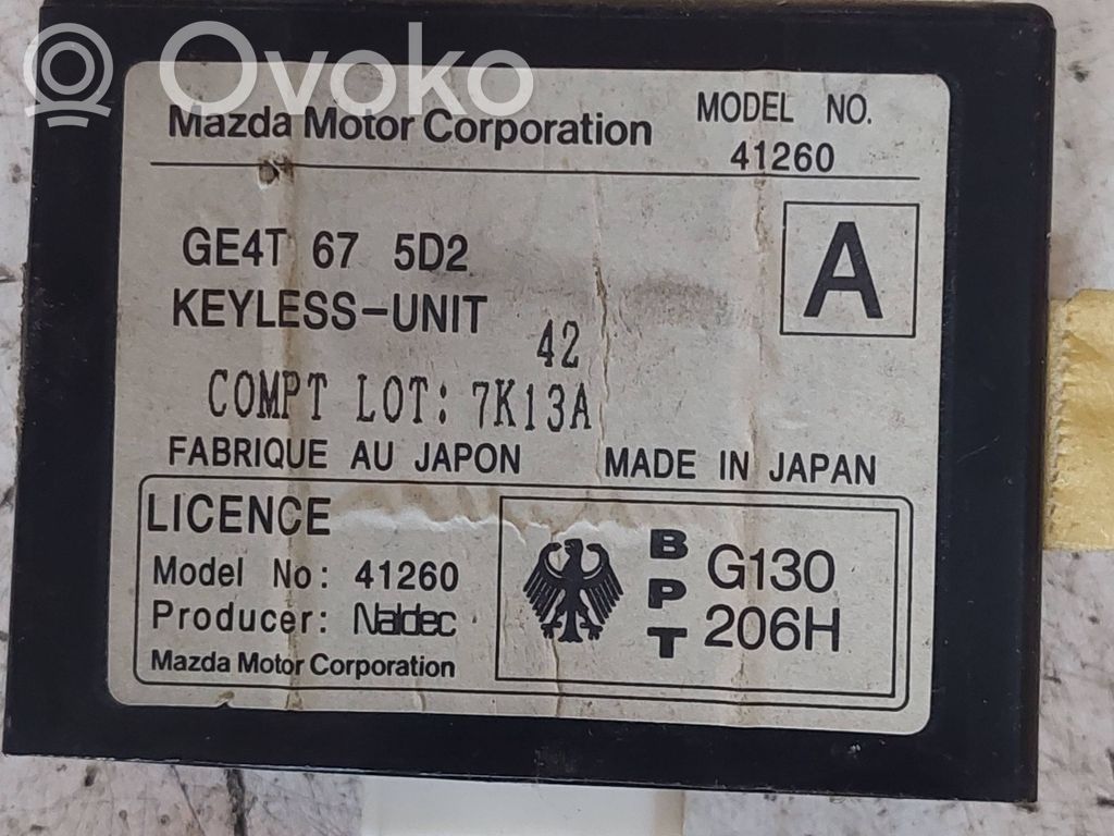 Mazda 626 Immobilizer control unit/module 