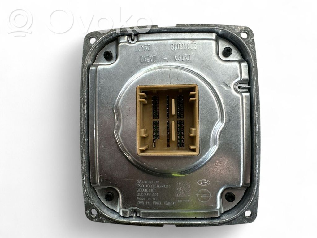Opel Astra L Módulo de control de balasto LED 
