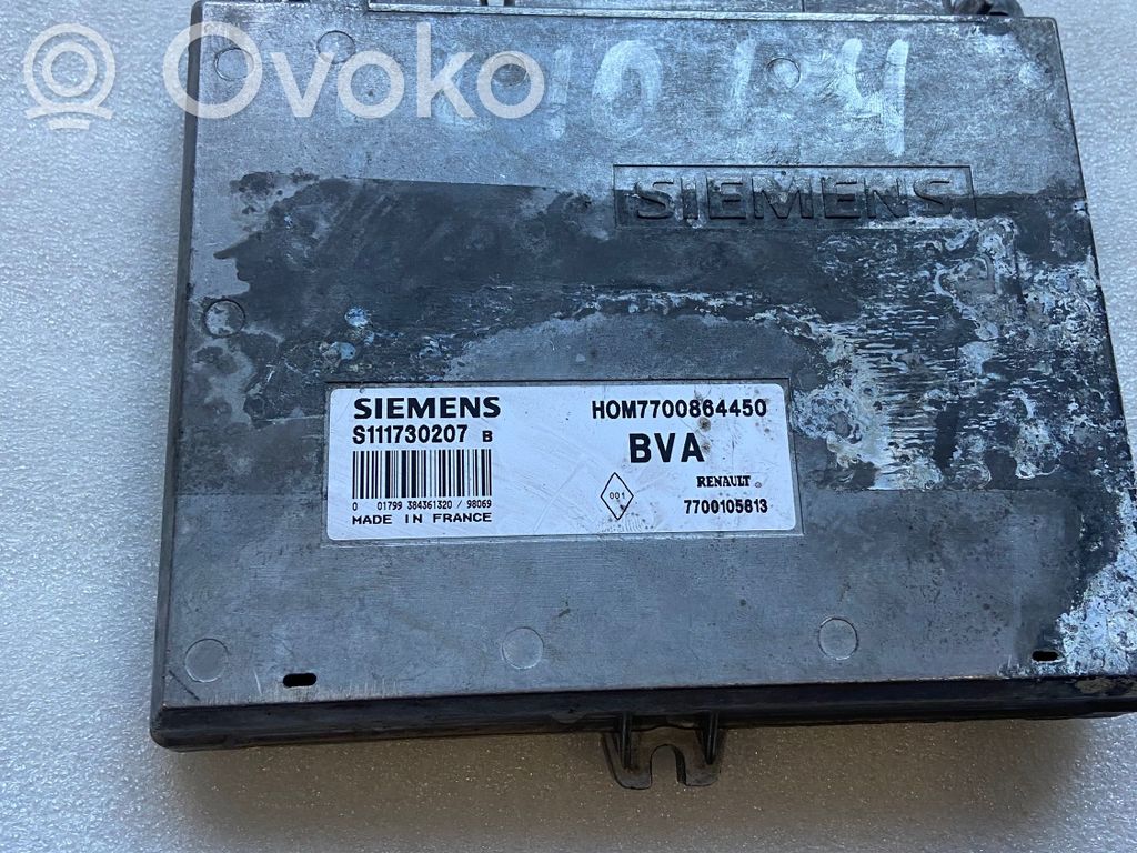 Sterownik / Moduł ECU   7700864450,S111730207B,7700105013