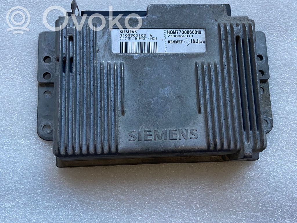 Renault Megane I Engine control unit/module 