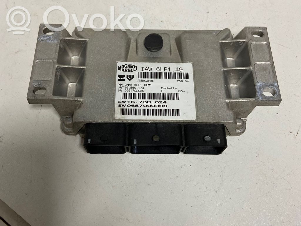 Engine control unit/module   9654792980,16738024