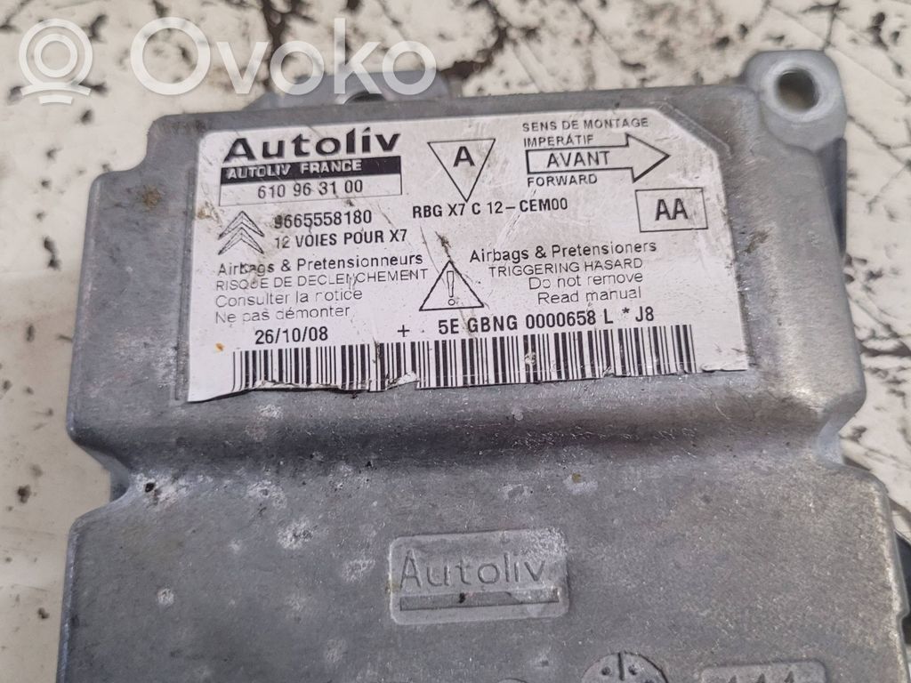 Citroen C5 Airbag control unit/module 
