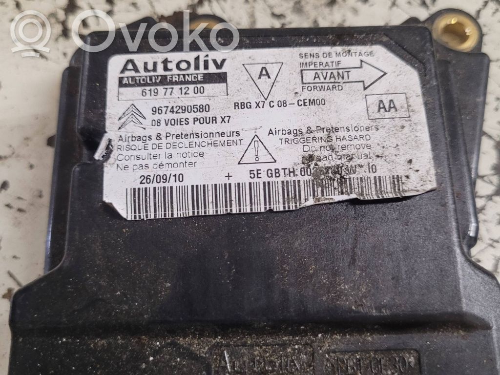 Citroen C5 Airbag control unit/module 