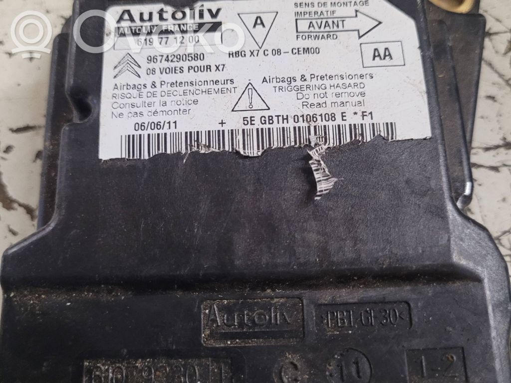 Citroen C5 Airbag control unit/module 