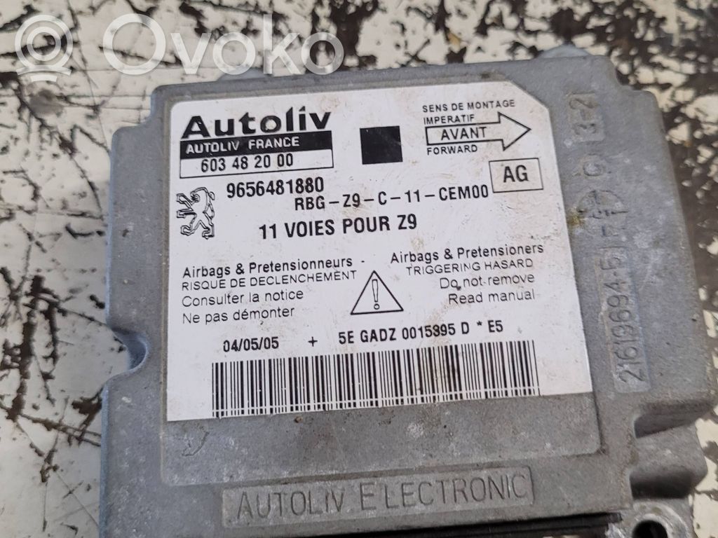 Peugeot 607 Airbag control unit/module 