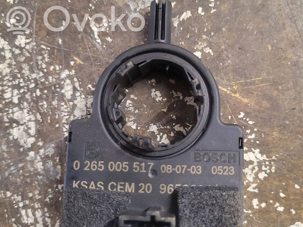 Sensor de ángulo de dirección   0265005517
