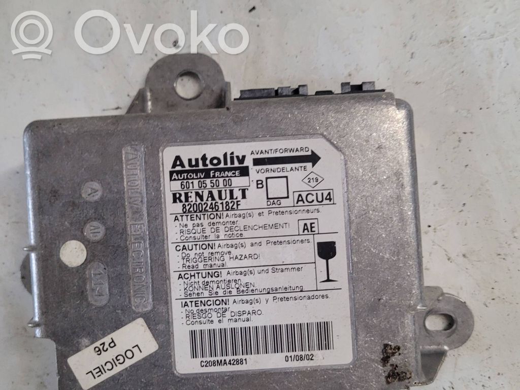 Renault Megane II Airbag control unit/module 
