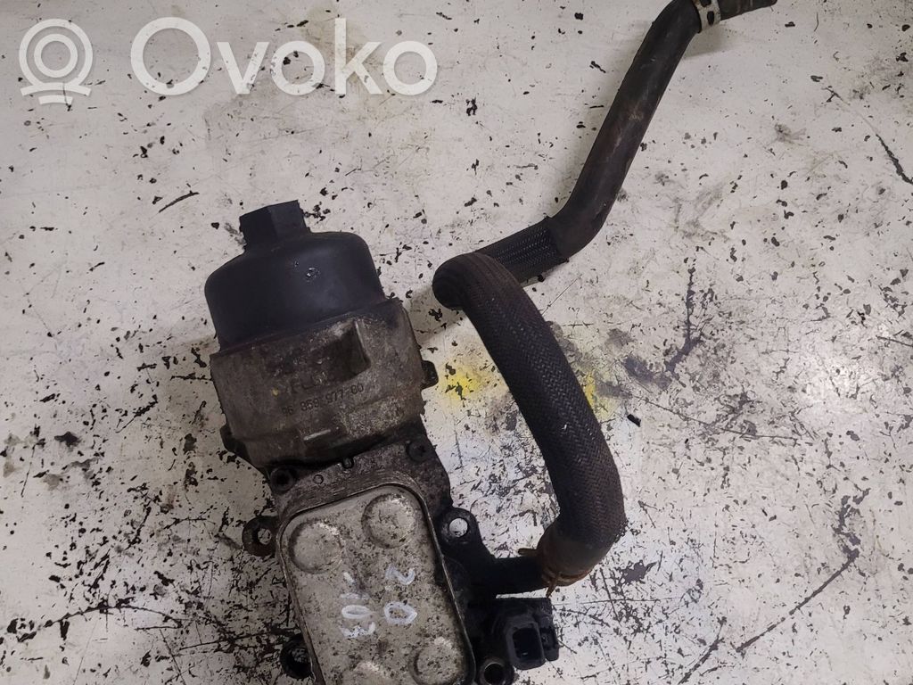 Citroen C5 Oil filter mounting bracket 