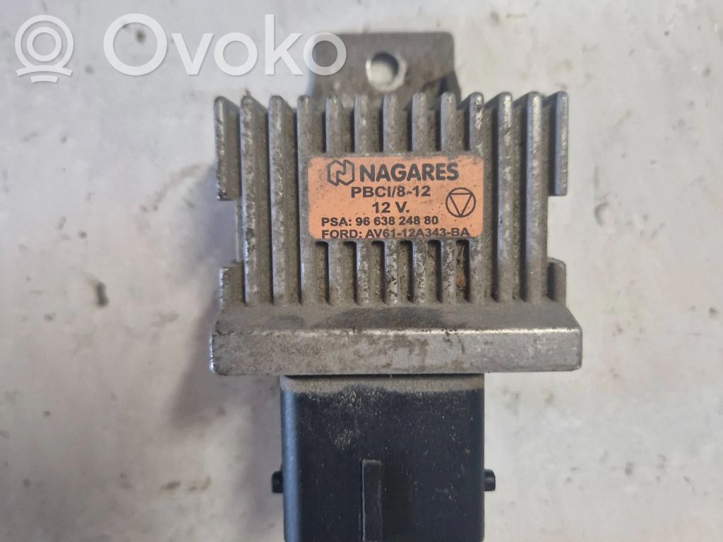 Peugeot 508 Glow plug pre-heat relay 