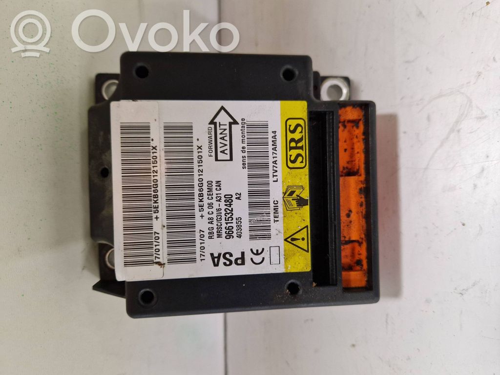 Citroen C3 Airbag control unit/module 