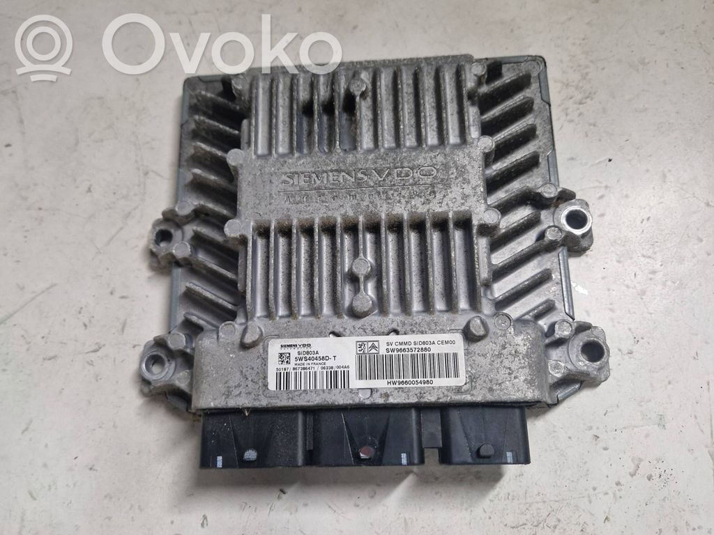 Citroen C4 Grand Picasso Engine control unit/module 