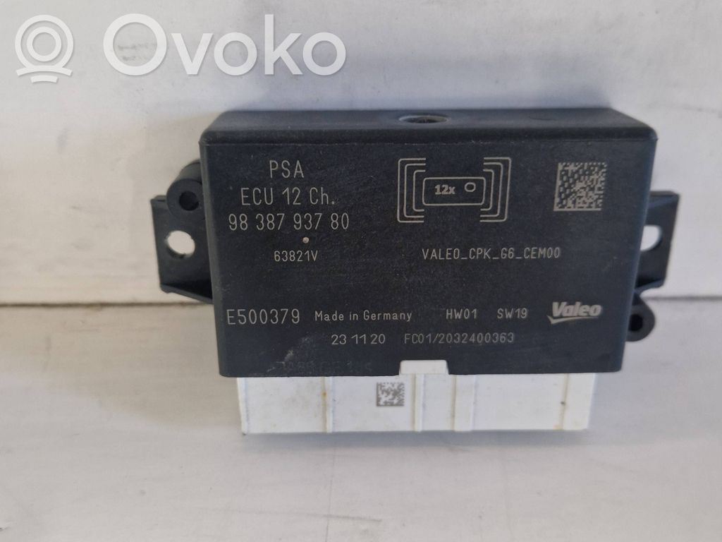 Citroen C4 III e-C4 Parking PDC control unit/module 