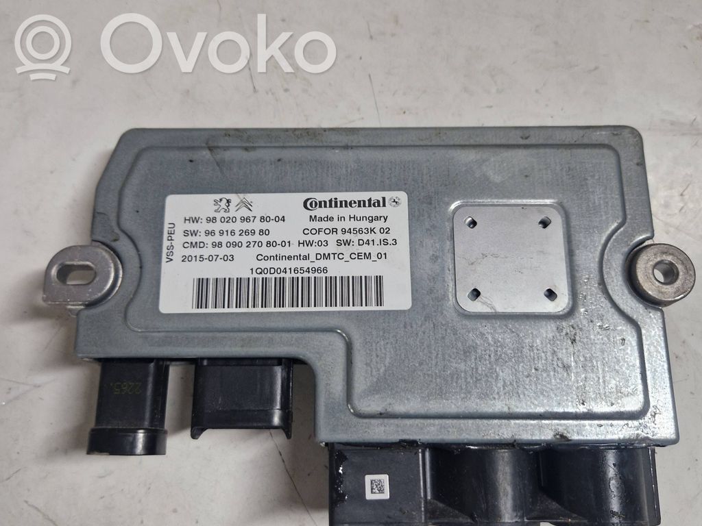 Citroen C5 Start/Stop control module 