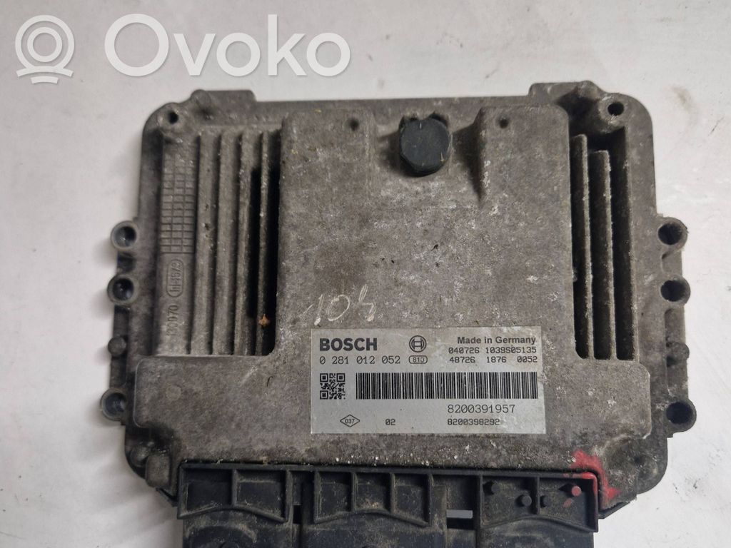 Opel Movano A Engine control unit/module 