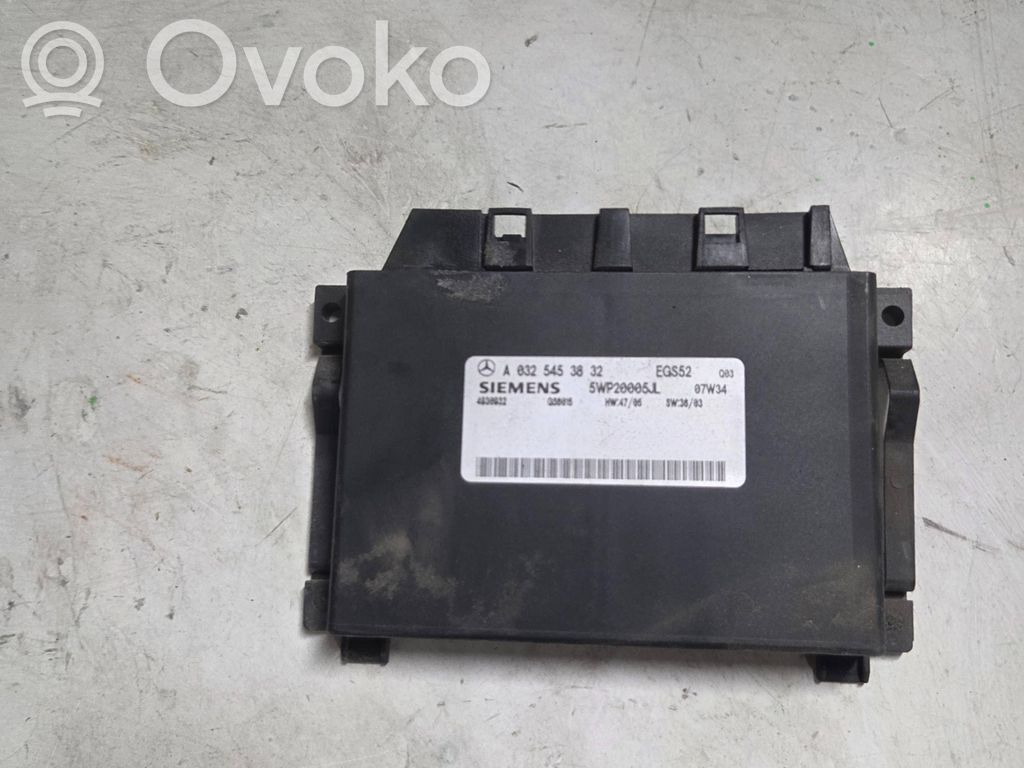 Mercedes-Benz Vito Viano W639 Unidad de control/módulo de la caja de cambios 