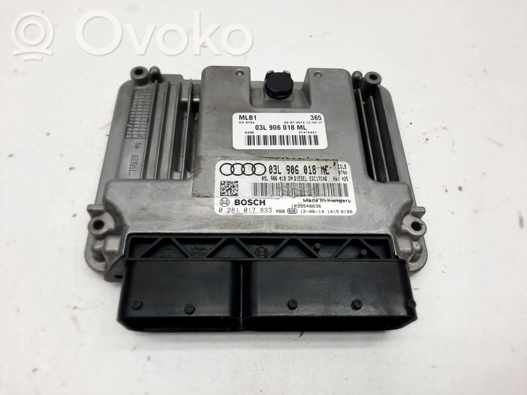 Audi Q5 SQ5 8R Engine control unit/module 