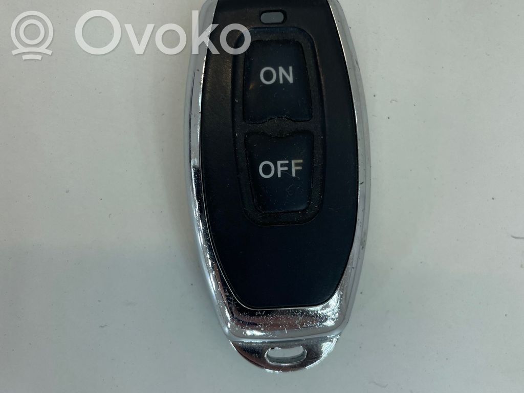 Webasto auxiliary heater remote control