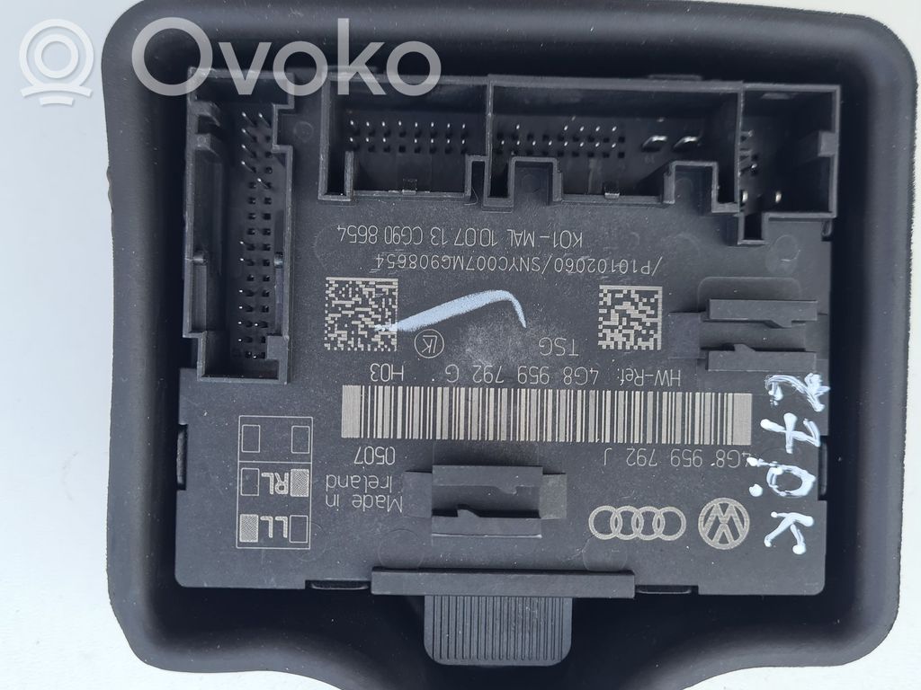 Audi A6 S6 C7 4G Door control unit/module 