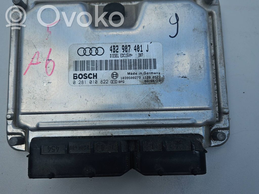 Audi A6 S6 C5 4B Engine control unit/module 