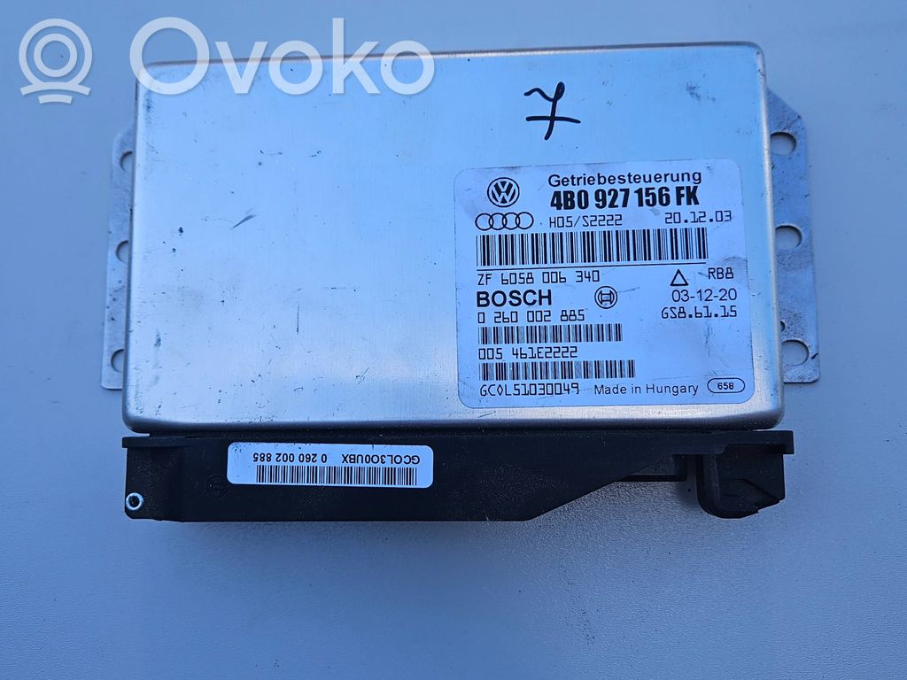 Audi A6 S6 C5 4B Gearbox control unit/module 