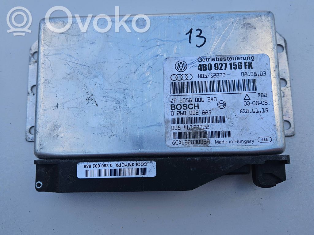 Audi A6 S6 C5 4B Gearbox control unit/module 