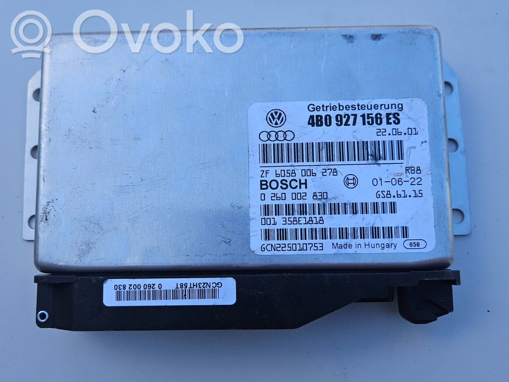 Audi A6 S6 C5 4B Gearbox control unit/module 