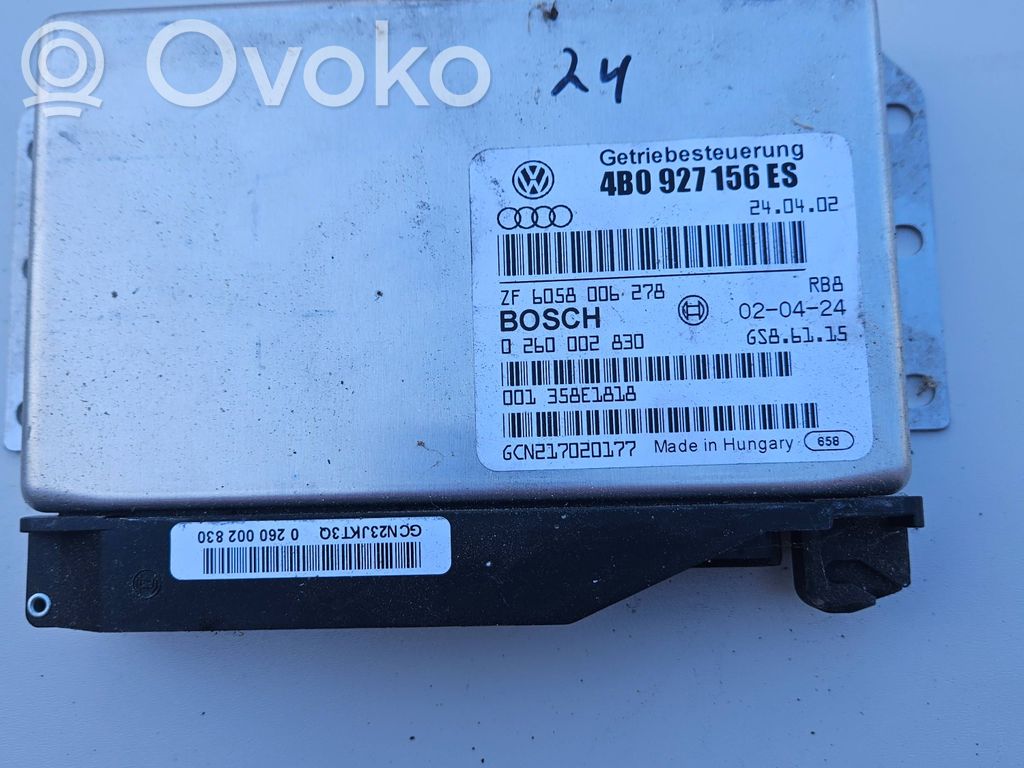 Audi A6 S6 C5 4B Gearbox control unit/module 