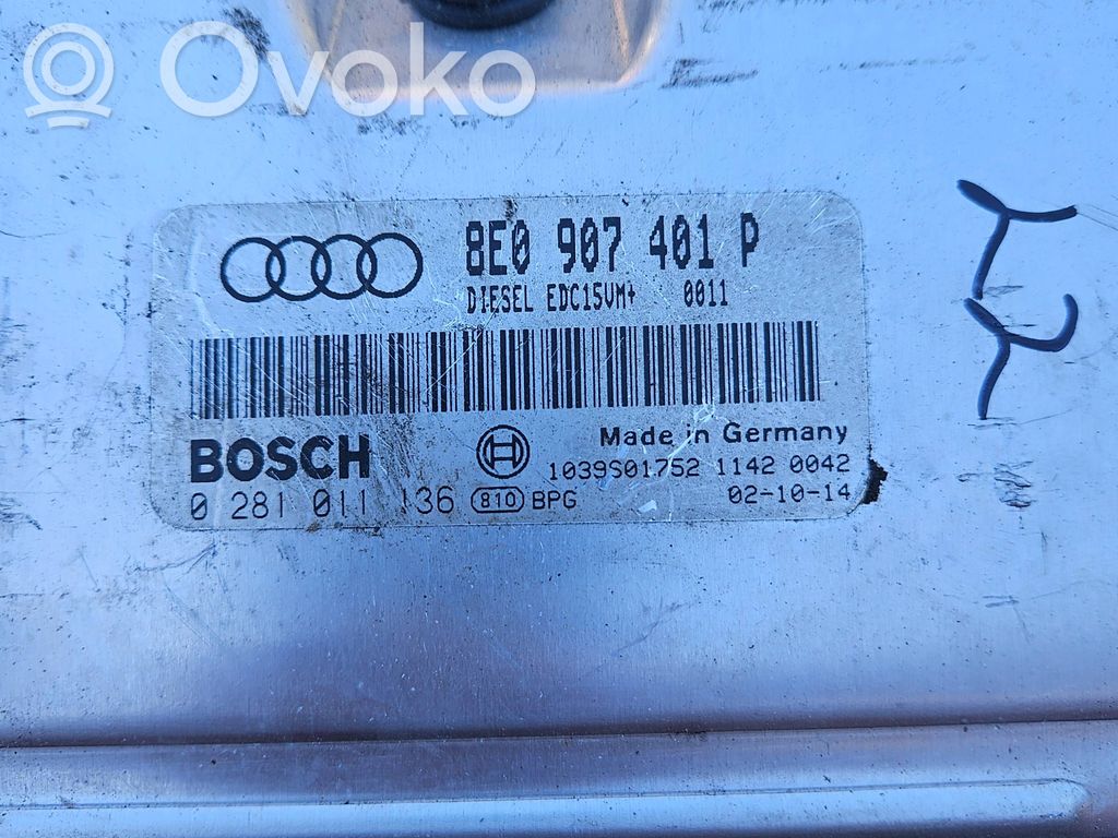 Audi A6 S6 C5 4B Engine control unit/module 