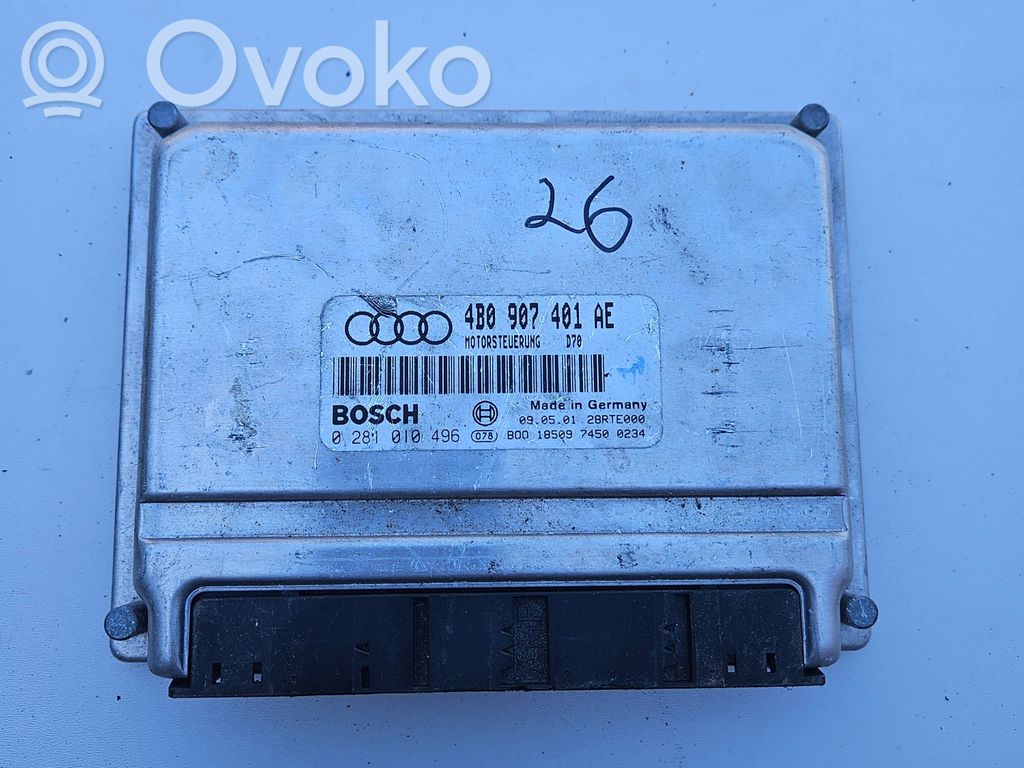 Audi A6 S6 C5 4B Engine control unit/module 
