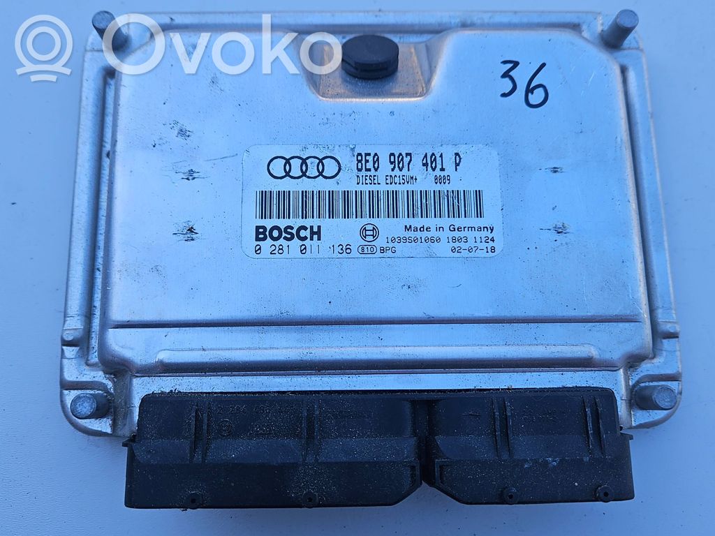 Audi A6 S6 C5 4B Engine control unit/module 