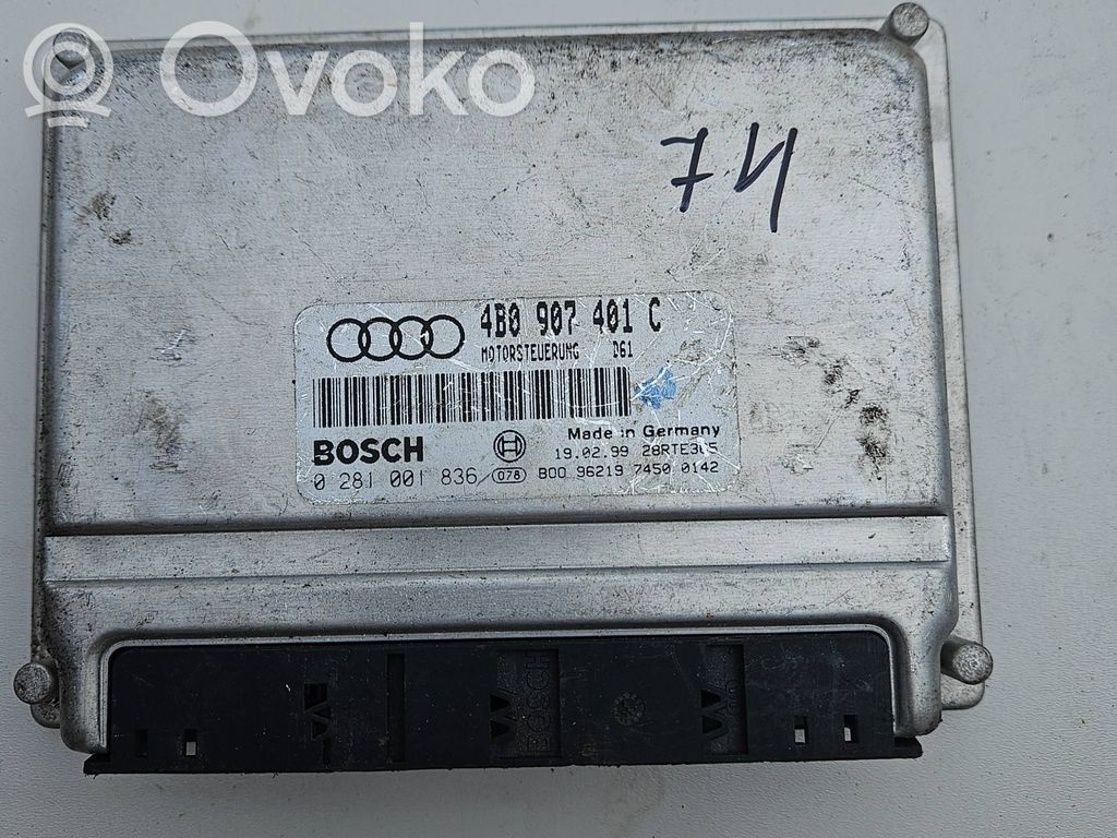 Audi A6 S6 C5 4B Engine control unit/module 
