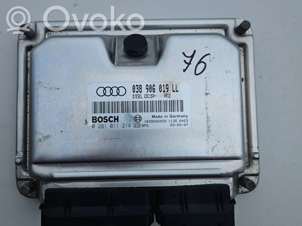 Volkswagen PASSAT B5.5 Engine control unit/module 