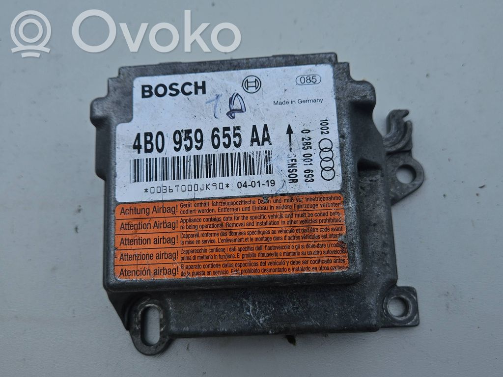 Audi A6 S6 C5 4B Airbag control unit/module 