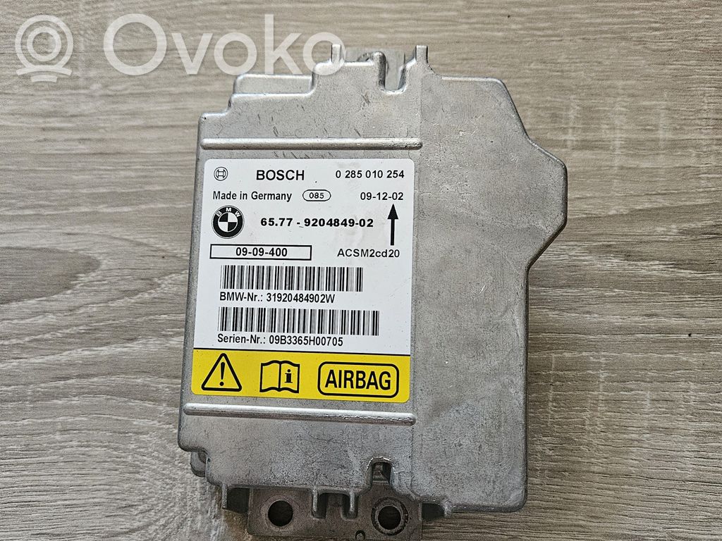 BMW X5 E70 Airbag control unit/module 
