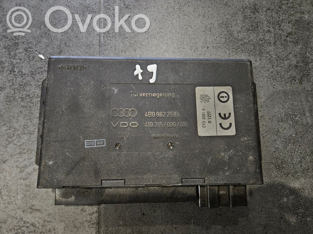 Audi A6 S6 C5 4B Komforto modulis 
