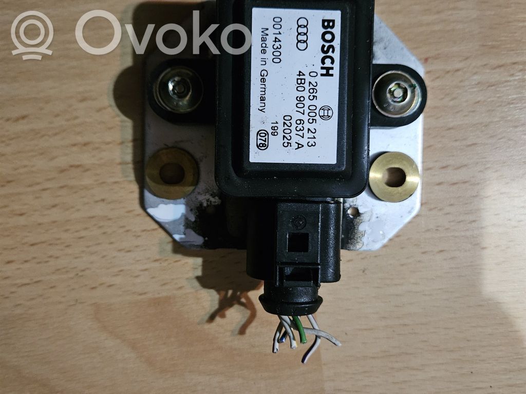 Audi A6 Allroad C5 ESP acceleration yaw rate sensor 