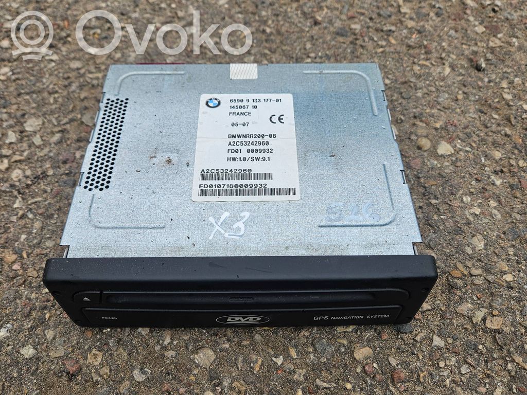 BMW X3 E83 Радио/ проигрыватель CD/DVD / навигация 