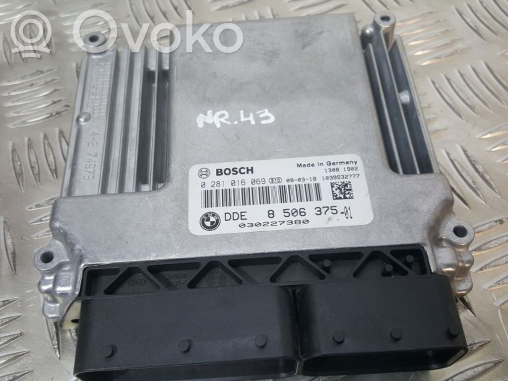 Engine control unit/module   0281016069