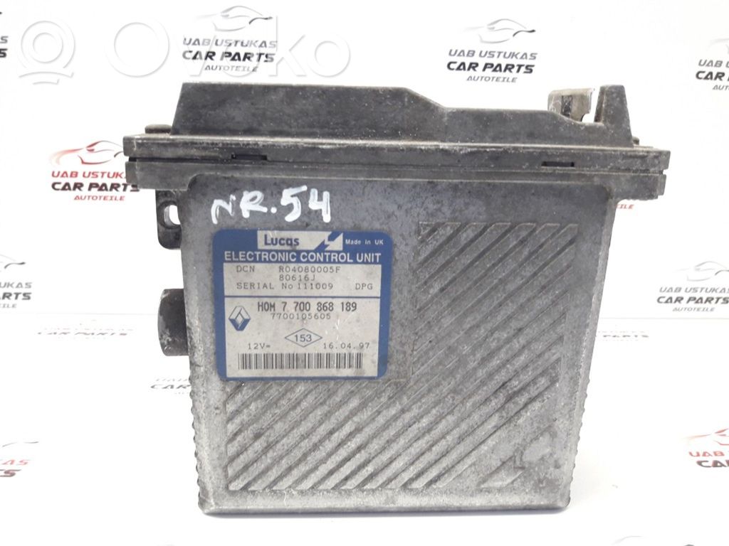 Renault Megane I Engine control unit/module 
