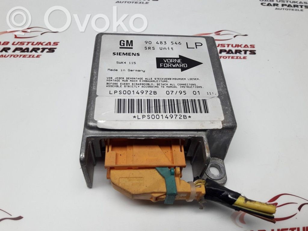 Opel Tigra A Airbag control unit/module 