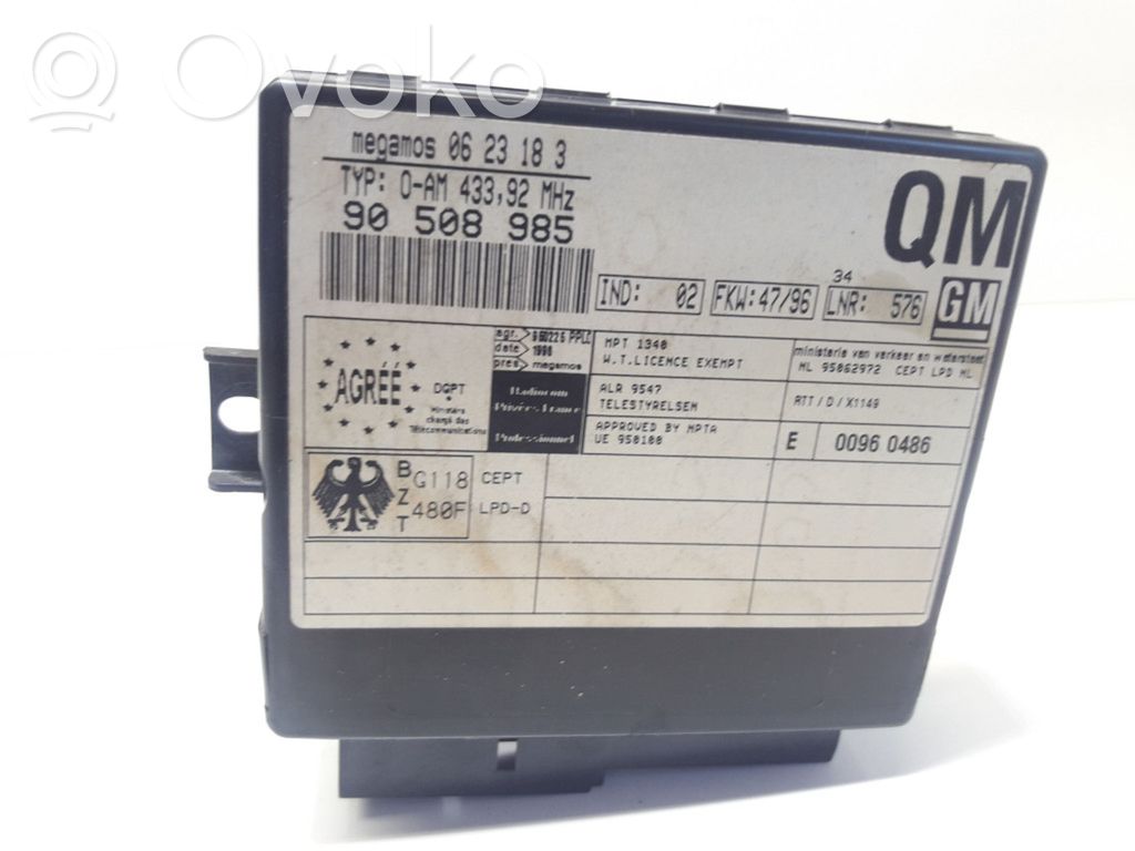Opel Vectra B Other control units/modules 