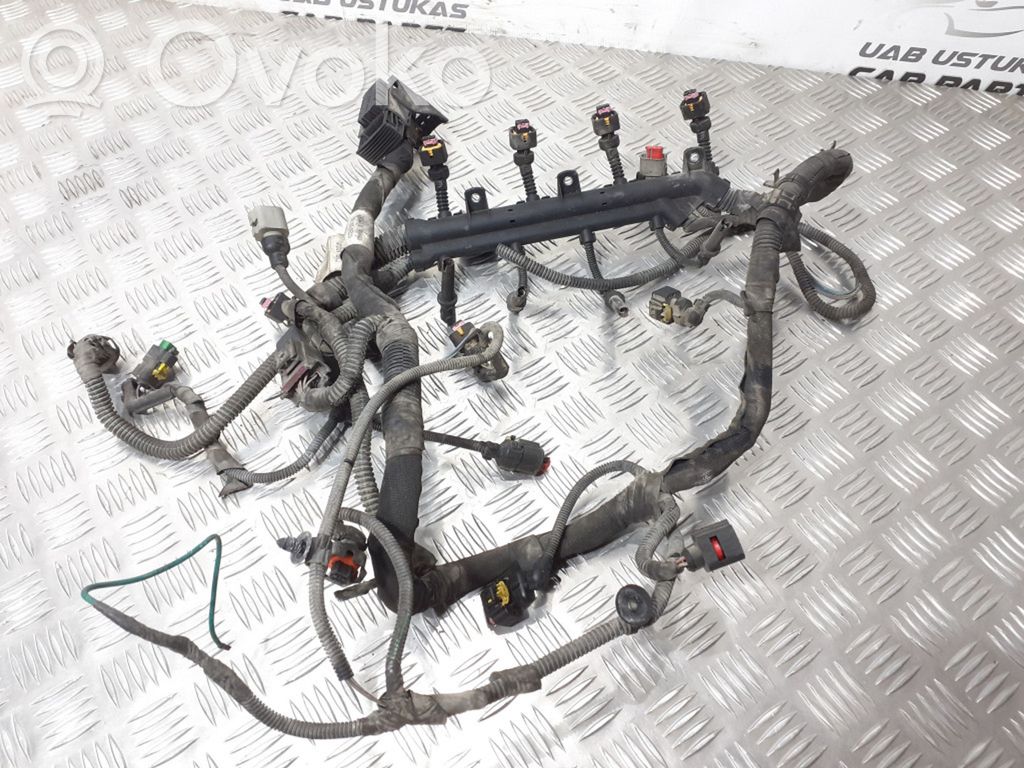Opel Corsa D Проводка двигателя 